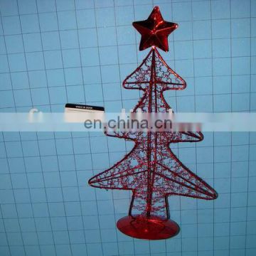 christmas iron wire tree/christmas tree display