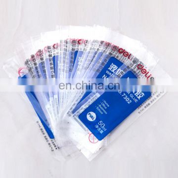 Automatic machine packaging factory supply colored heat shrink sleeve for water glue packaging