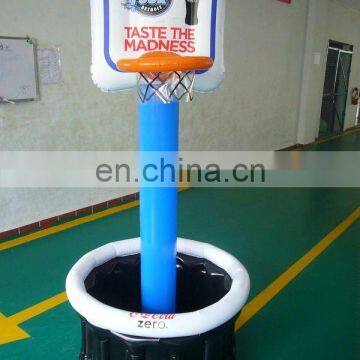 inflatable basketball goal