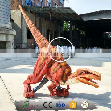 lifelike adult Jurassic Velociraptor Costume for Entertaining