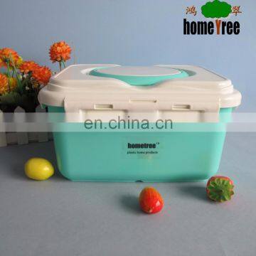 4L plastic seal container airtight with handle