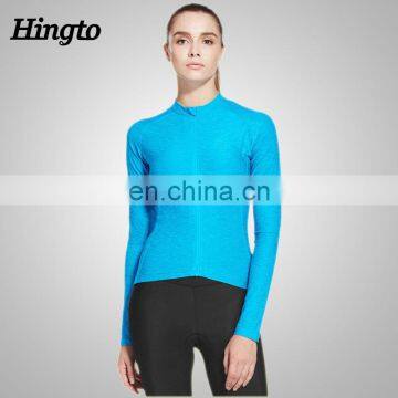 Wholesale women cycling clothing long sleeve jersey cycling china China manufacturer