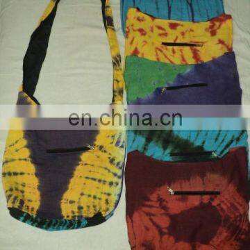 HAND TIE DYE PRINTED NEW BAGS LOT OF 100 PCS