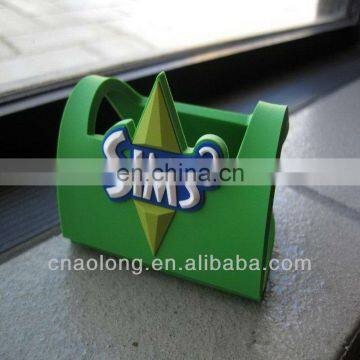 fancy custom company logo soft rubber cell phone stand holder for sale