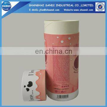 custom full color printed paper tube packaging