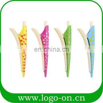 Novelty hairpin shape multifunction pens promotional gift ball pen