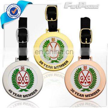 BCG Year Member Enamel Bag Tag With Strap