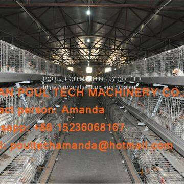 Thailand Poultry Chicken Farm A Type Battery Broiler Cage System & Hot Galvanized Cage for Farmer