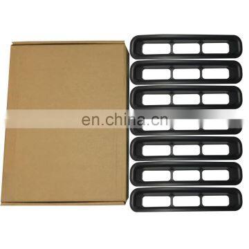 T087 ABS Front Grill Inset for Jeep tj 1997-2006 photo-6