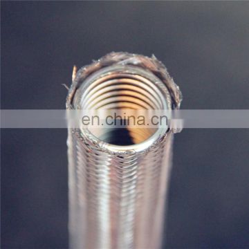 304 stainless steel flexible braided connection pipe metal hose