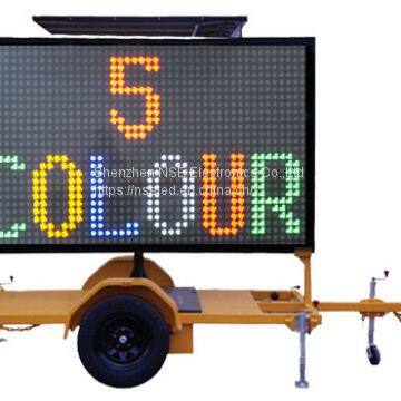 VMS Trailer Display hot Sale, Australian Trailr Mounted Variable Message Sign