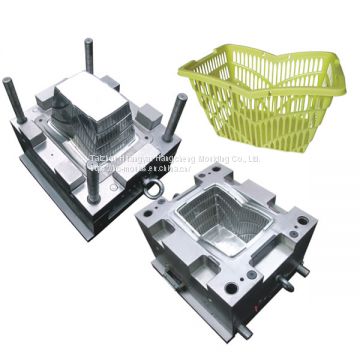 Plastic basket mould