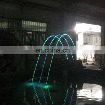 Rainbow led water jet led fountain light