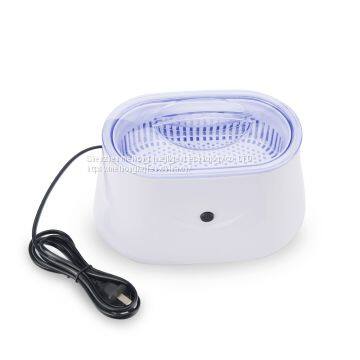 650ml Household Min Jewelry Baskets Dental Ultrasonic Cleaner Digital Heating Ultrasonic Cleaner Ultrasonic CD Bath photo-2