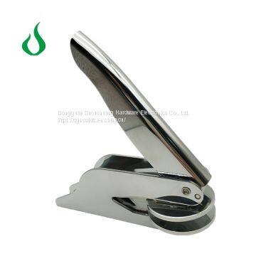 Company Brass Seal Certificate Embossing Stamp