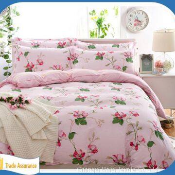 Home textile Fabric for bed linen 100% polyester bed sheet fabric for making bed sheets