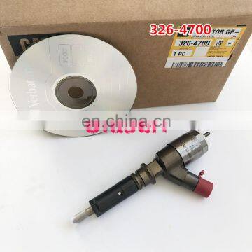 Original and New fuel Injector 326-4700 ,3264700 for 320D Excavator D18M01Y13P4752 comes with program