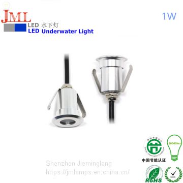 Long-lasting and easy to install led fountain light JML-UWL-D01W  LED mini underwater light 1W 2W 3W