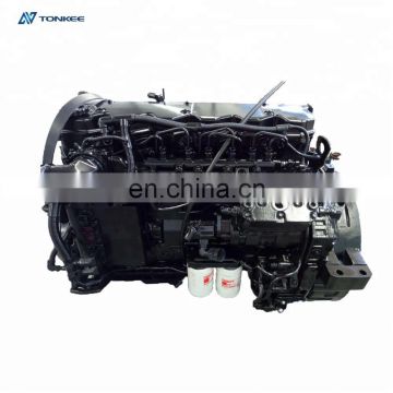 QSB6.7 SAA6D107E-1 6D107-1 diesel engine assy 260HP 194KW for excavator PC200-8 PC210-8