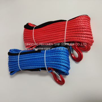 RECOMEN good quality electric winch electric wire  rope 3 ton x 100 mtr weka for atv utv