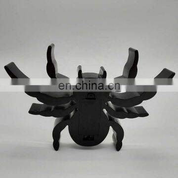 Custom Battery Operated Spider Shaped Table/Wall Lamp Night Light Marquee Lights For Halloween Decoration