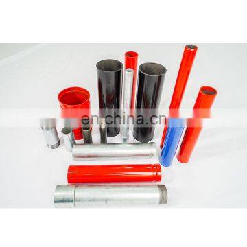 10" Galvanized Red Epoxy Welded Steel Pipe Thread End ASTM A795 SCH 40 photo-5