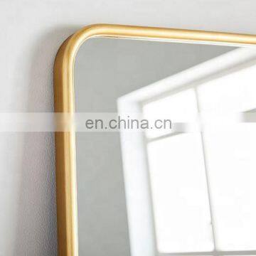 Customized hot sale modern full length aluminum frame mirror standing dressing mirror bedroom dressing