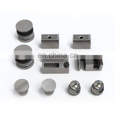 Hardware Fittings Stainless Steel Interior Frame-less Sliding Glass Shower Door Hardware