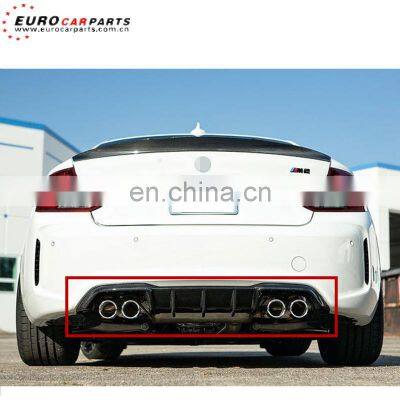F87 M2 Diffuser Fit for M Series F87 2015-2018y Carbon Fiber Material M2 Rear Diffuser photo-3