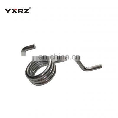 Factory Price Stainless Steel Butterfly Shaped Large Small Spiral Strong Torsion Spring Brake Return Spring for CBT125 No 1