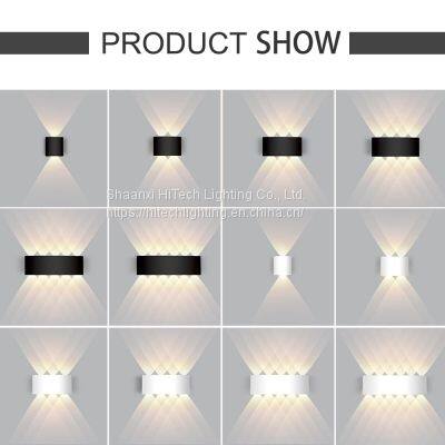 IP65 LED Wall Lamp Outdoor Waterproof Garden Lighting Aluminum AC86-265 Indoor Bedroom Living Room Stairs Wall Light photo-4