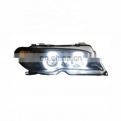 Modified Angel Eyes Tuning  Head Lamp For E46 318i 323i 320i 325i 330i 2 doors 2003-2005 year