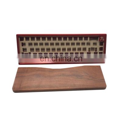 Gaojie anodised aluminum keyboard case custom color CNC machining keyboard prototype