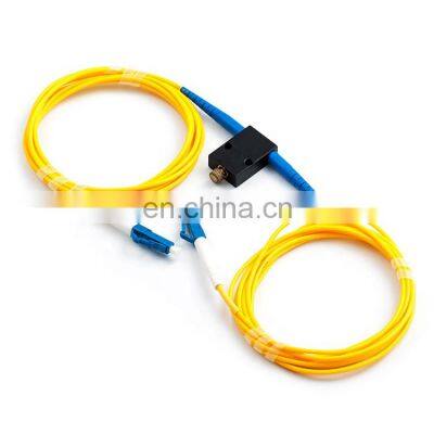 SC LC FC ST APC/UPC VOA Single Mode Variable Optic Attenuator VOA Jumper In-Line 0~60dB Optical VOA Fiber Patch cord
