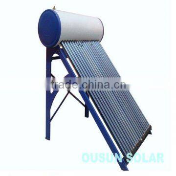 Glass vacuum heat pipe solar water heater,big capacity home use solar water heater