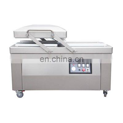 HVC-610S/2B Hualian Supermarket CE New Condition Double  Packing Machine Packing Vacuum Chamber Sealer Machine