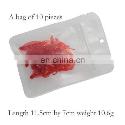 Wholesale 50pcs 6.5cm 0.8g Trolling Lures Saltwater Soft Plastic Squid Lure photo-5