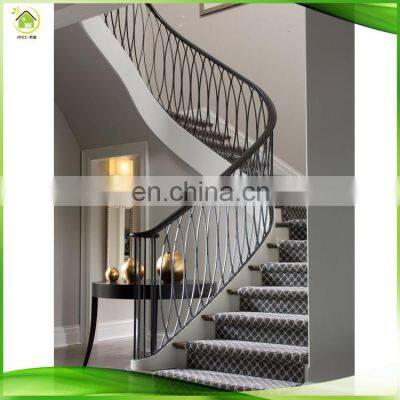 Modern Wrought Iron Stair Railings Interior for Stairs
