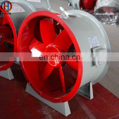 Malasysia Waterproof Industrial 380V  450mm Axial  Ventilator  Fan with  Carbon Iron Steel  Impeller