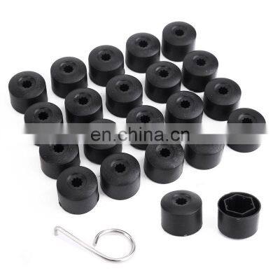 17 HEX 19 HEX Plastic Aluminum Wheel Lug Nut Bolt Cover Caps Wheel Nut Cover