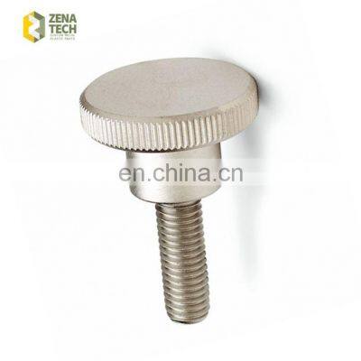 DIN653 304 Stainless Steel Knurled Head Thumb Screw photo-3