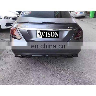 Factory Hot Sale E63 E63S Rear Diffuser 2016*2019 Year For Mercedes-Benz E63 E63S Style W213 Rear Diffuser