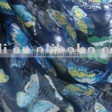 polyester chiffon printed fabric