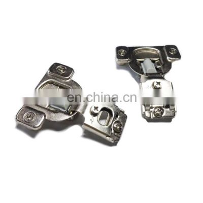 1/2 Inch Overlay Nickel Plated  iron 3 Way Adjust ability Easy Installation Quite Slow Self Closing Kitchen Cabinet Hinges