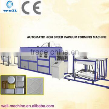 Automatic high speed vacuum forming machine