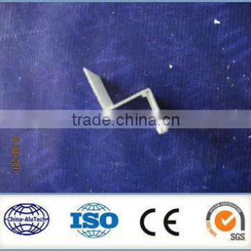 S type natural anodized extrusion aluminium profile