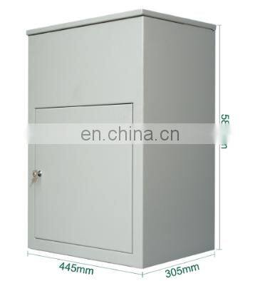 Free Standing Security Parcel Box Weatherproof Mailbox House Front Porch Residential Outdoor Roads Postbox photo-5