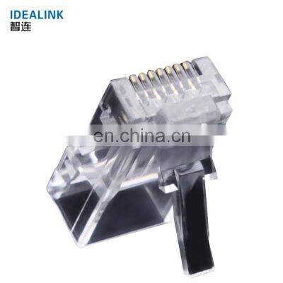 1000PCS Set Network Cable End Gold Plated Cat 6 UTP RJ45 Modular Connector Plug photo-4