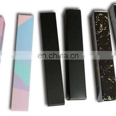 Pink Color Logo Hot Custom Cosmetics Lipstick Set Lip Glossy Tube Packaging Design Eyeliner Box Packaging Paper Boxes photo-5
