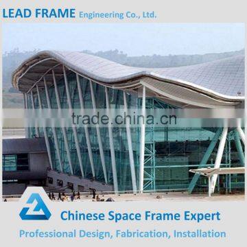 Low Cost Prefabricated Glass Roof For Exhibition Hall photo-5